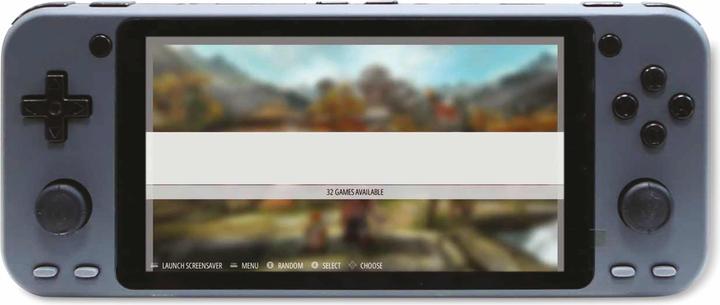 Actual product image Odroid GO ULTRA Dim Grey Game Console Kit