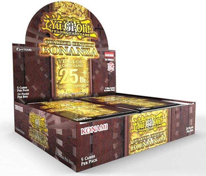 Image du produit Yu-Gi-Oh Quarter Century Bonanza Booster (Anglais, Affichage du booster)