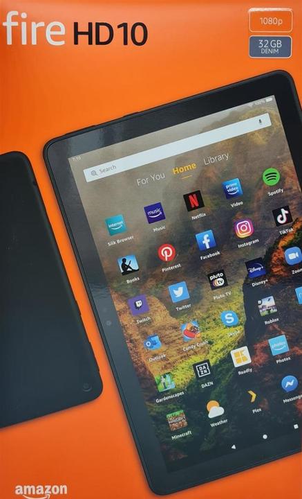 Actual product image Amazon Fire HD 10 (2021) incl. Alexa (10.10", 32 GB, Denim)