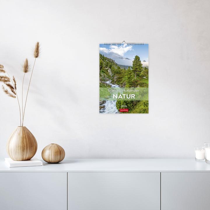 Produktbild Harenberg Literaturkalender Natur Wochen-Kulturkalender 2026 (Harter Einband, Deutsch)
