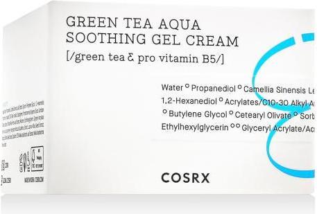 Actual product image Cosrx green tea aqua soothing gel cream (50 ml, 24h cream)
