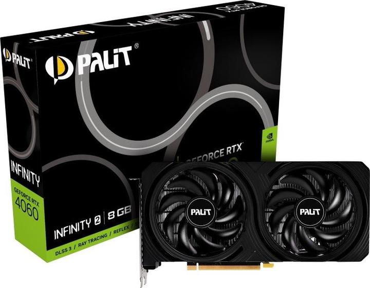 XpertVision Palit RTX4060 Infinity 2 BGB GDDR6 retail (8 GB)