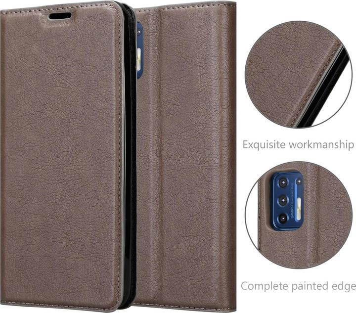 Produktbild Cadorabo Book Invisible Magnet Cover (Motorola Moto G9 Plus)