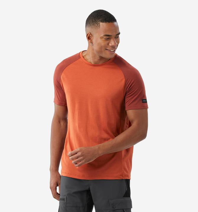 Simond T-Shirt Herren Merinowolle - Merino Resist braun (XL)