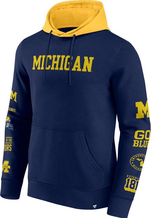 Immagine prodotto Fanatics Felpa con cappuccio Michigan Wolverines NCAA - L (L)