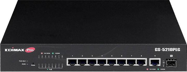 Produktbild edimax 10 Port Gigabit PoE+ Web Smart Managed Switch mit 100 Watt 10-Port Gigabit PoE+ Web Smart Switch für (10 Ports)