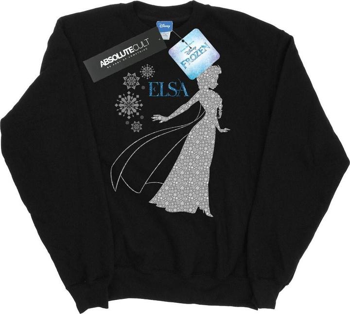Disney Frozen Elsa Christmas Silhouette Sweatshirt (XL)