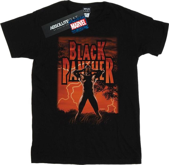 Black Panther Wakanda Lightning TShirt (XXL)