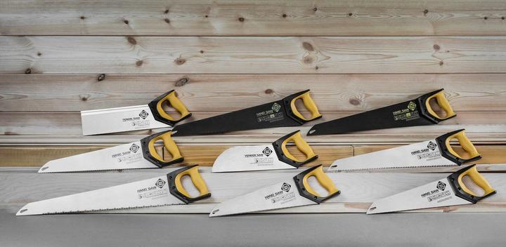Produktbild Forte tools Fuchsschwanz 40 cm 7 TPI Premium Säge, klassische Handsäge mit ergonomischem Gummigriff