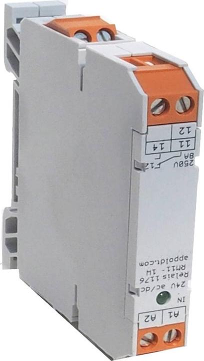 Appoldt RM11-1W 230Vac Koppelrelais Nennspannung: 230 V/AC Schaltstrom (max.): 8
