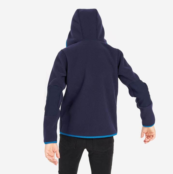 Immagine prodotto Tribord Giacca in pile vela bambini calda reversibile 500 blu navy/blu (110)