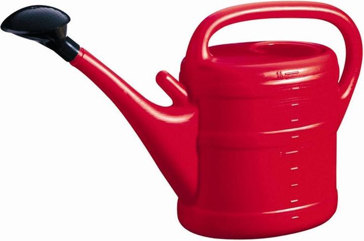 Geli Kunststoff-Giesskanne 10 l rot (10 l)