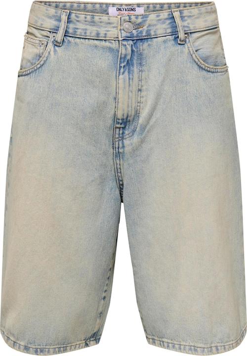 Only & Sons ONSCARL Mid Rise Ballon Schnitt Shorts Jeans-Shorts