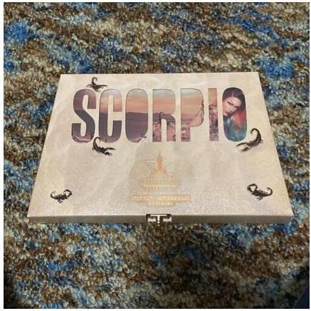 Actual product image Jeffree Star Cosmetics Scorpion Eyeshadow Palette