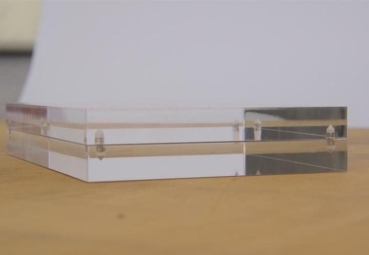 Produktbild Maul Bilderrahmen (B)150 x (T)24 x (H)115 mm, glasklar aus Acryl, im Hoch- oder Querformat nutzbar