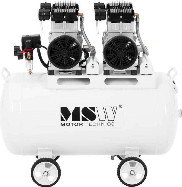Image du produit MSW Compresseur sans huile - 100 L - 3000 W (8 bar, 100 l)