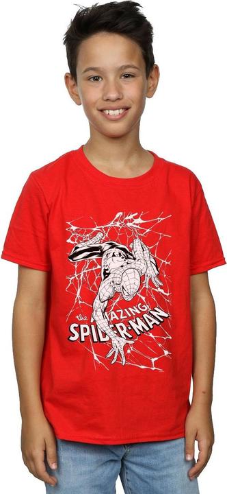 Immagine prodotto Spider-Man Web Crawler Maglietta Ragazzi (140, 146)