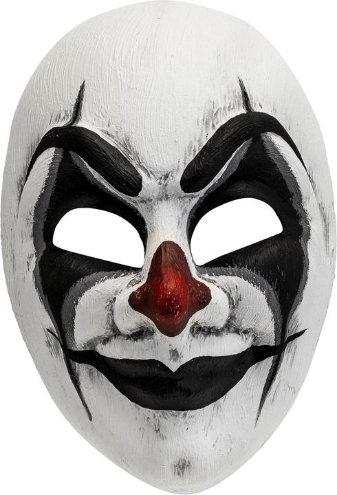 Produktbild Widmann Commedia Dell'Arte Maske Clownmaske Schwarz Weiss