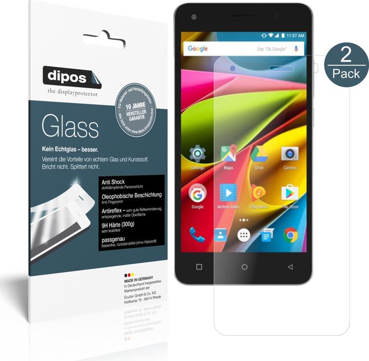Immagine prodotto Dipos Pellicola Protettiva Anti-Shock (1 Pezzo/i, Archos 50b Cobalt Lite)