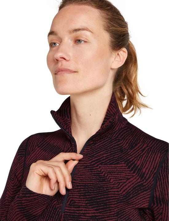 Actual product image Icebreaker Women's 260 Vertex L/S Half Zip Frozen Forms (M)