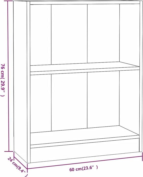Produktbild VidaXL Grange (60 x 24 x 74.5 cm)
