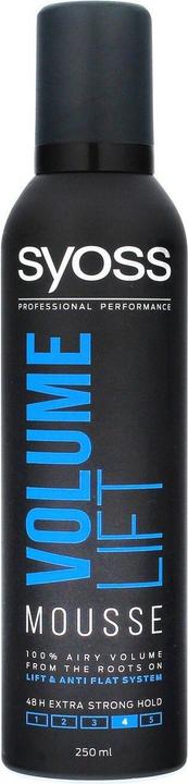 Syoss Volume Lift Mousse Piano Is Hair Extra Strong 250Ml (250 ml, Volumenschaum)