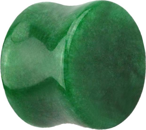 Produktbild Star Piercing Flared Plug aus Jade Stein (Mineralisch, ohne Messing)