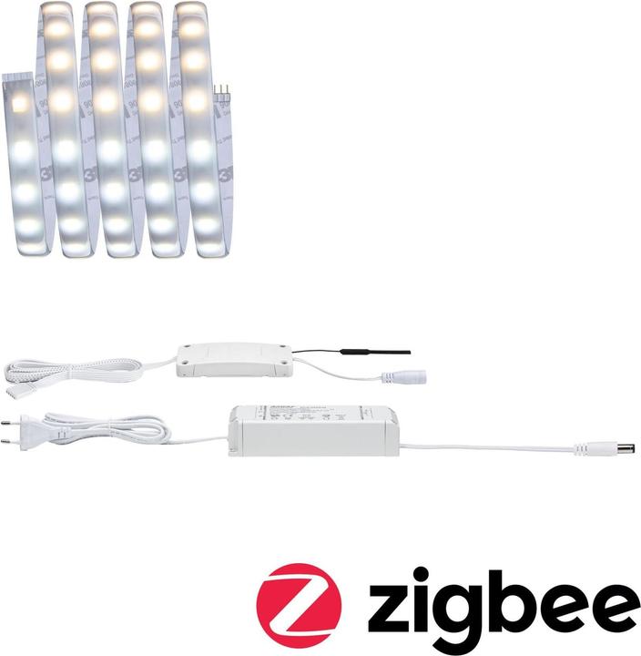 Actual product image Paulmann MaxLED 500 Stripe Set (White, 150 cm, Indoor)
