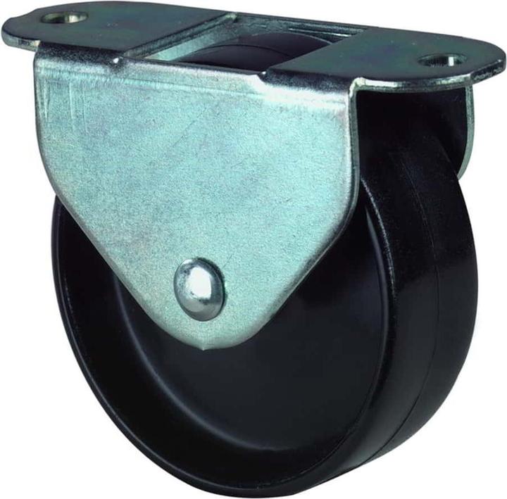 Produktbild BS Rollen Kastenrolle Rad-Ø 50 mm Tragfähigkeit 60 kg Material Rolle Kunststoff mit Anschraubplatte