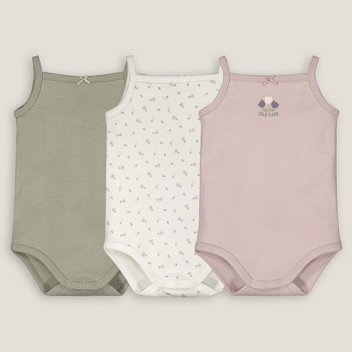 La Redoute Collections 3er-Pack Trägerbodys (86)