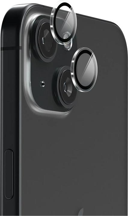 Actual product image dbramante1928 Eco-Lens, Apple, iPhone 15, Black, Transparent, 1 pc(s) (1 Piece, Apple iPhone 15)