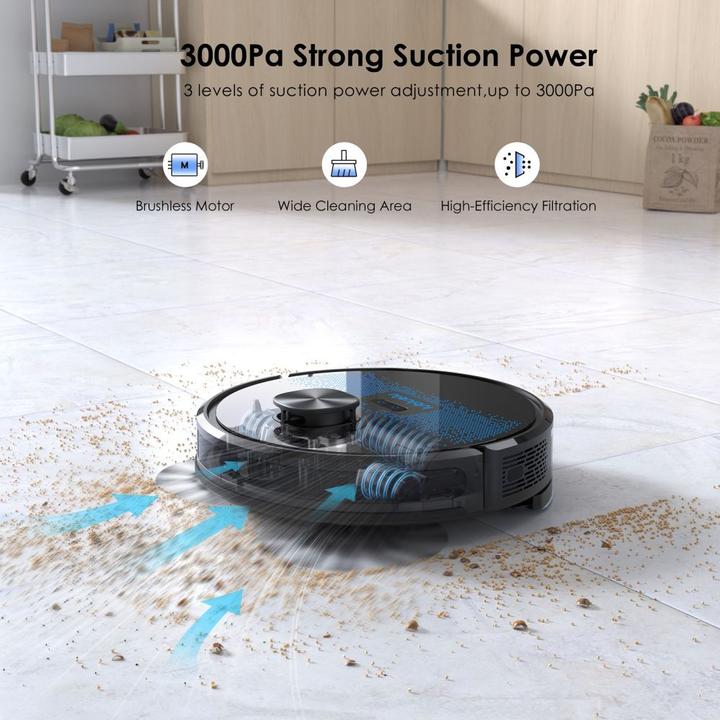 Actual product image Lubluelu SL60 Plus (Vacuum mopping robot)