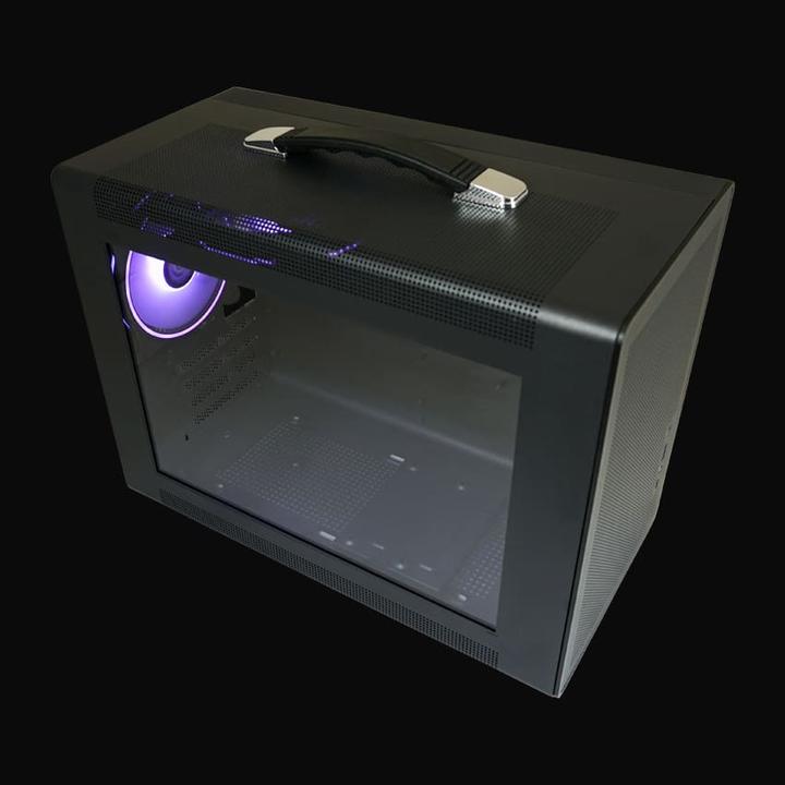 Actual product image LC-Power Gehuse Gaming LC-716MB-ON Amplified X retail (Mini-ITX, mATX)