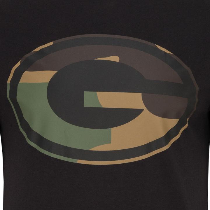 Produktbild New Era Shirt - NFL Green Bay Packers schwarz / camo - XXL (XXL)