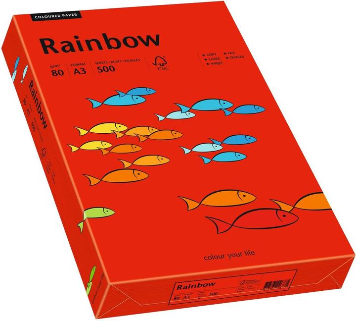 Produktbild Rainbow Kopierpapier farbig A3 (80 g/m², 500 x, A3)