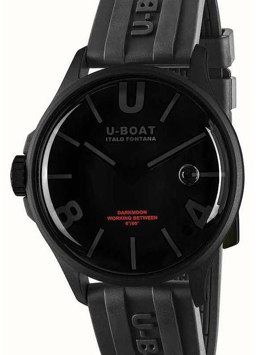 U-Boat 9545 Darkmoon Black PVD Herrenuhr 40mm 5ATM (Analoguhr, 40 mm)