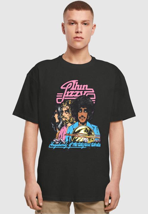 Actual product image Merchcode Thin Lizzy - Album Tracklisting Heavy Oversize Tee - 159977 (L)