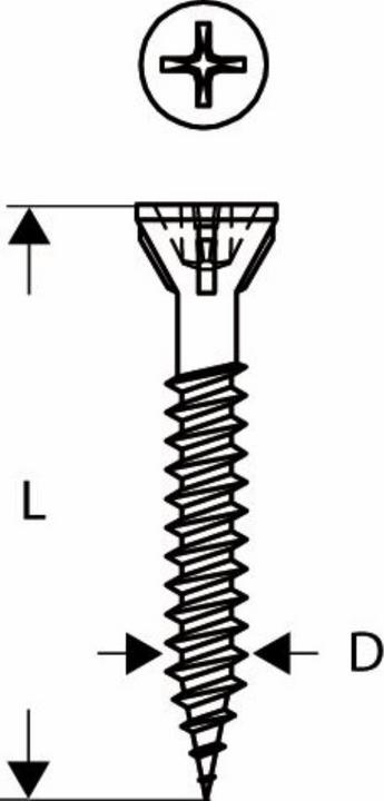 Image du produit Bosch Professional Zubehör Bande de vis Vis Fermacell (20 Vis par pièce)