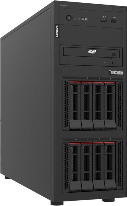 Lenovo ThinkSystem ST250 V3, 2,6 GHz, E-2468, 32 GB, DDR5-SDRAM, 800 W, Tower (32 GB, Tower Server)