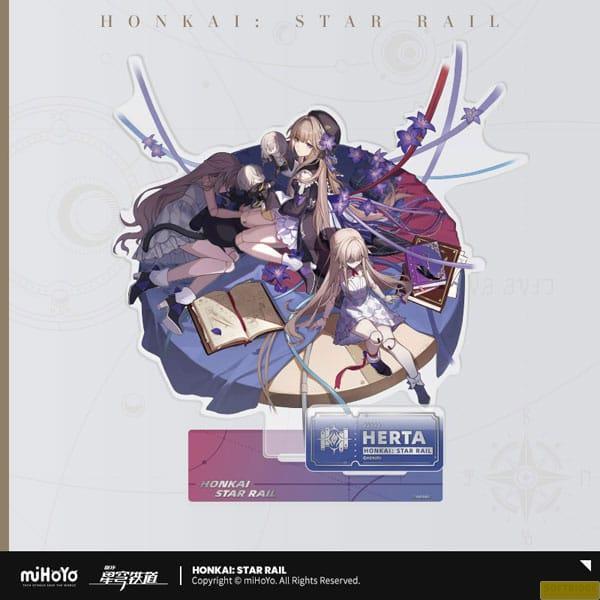 Actual product image Mihoyo Honkai: Star Rail figurine acrylique Herta 19 cm