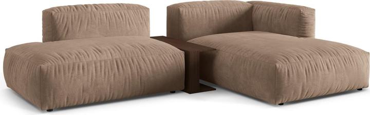 Actual product image Micadoni Modular Right Corner Sofa, "Martina", 2 Seats, 292x176x75 Made in Europe (Corner sofa)