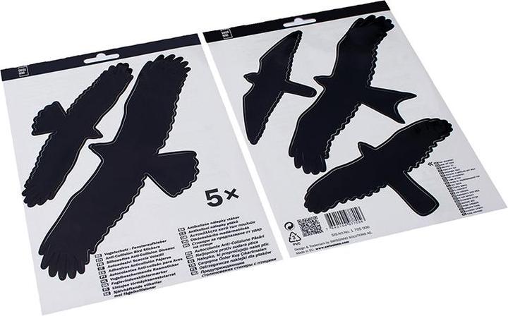 Produktbild Swissinno Vogelschutz-Aufkleber 5er
