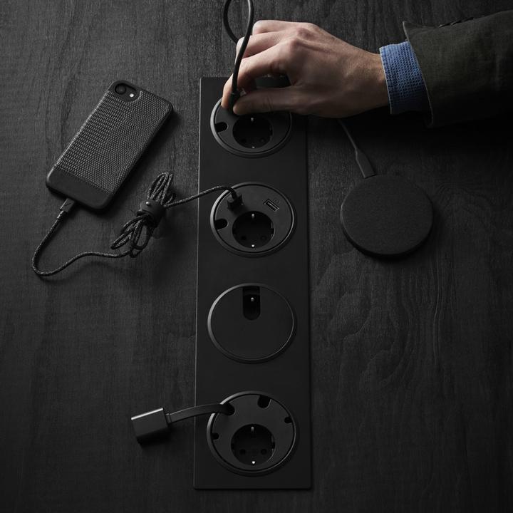 Actual product image NoName Powerdot Black (1 x, CEE 7/3, 1.25 m)