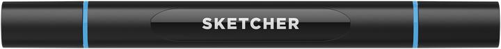 Actual product image Molotow Sketcher Marker brush + chisel (crystal blue dark, 1 x)