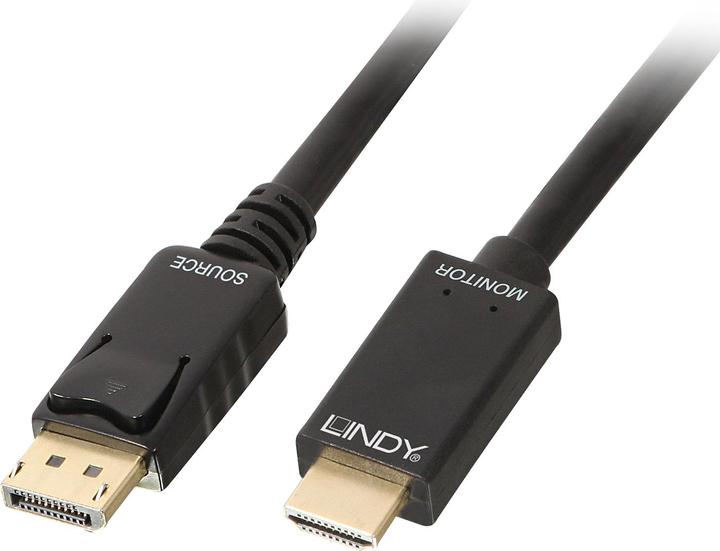 Produktbild Lindy DisplayPort — HDMI (Typ A) (2 m, HDMI, DisplayPort)