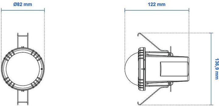 Actual product image Vivotek Fixed Dome Network Camera (2560 x 1920 pixels)