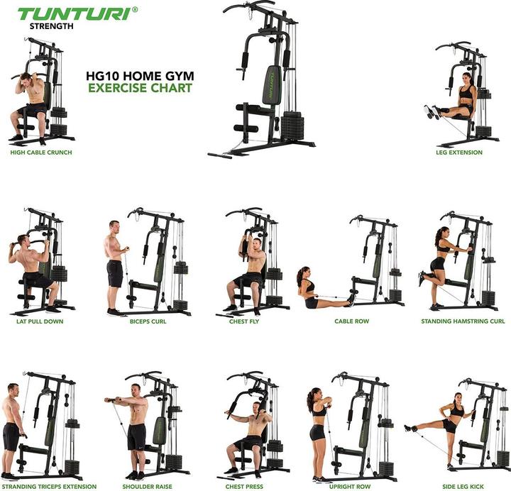 Produktbild Tunturi Kraftstation HG10