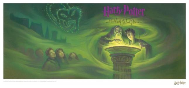 Actual product image Fanattik Harry Potter: Half-Blood Prince Book Cover Artwork (42 x 30 cm)
