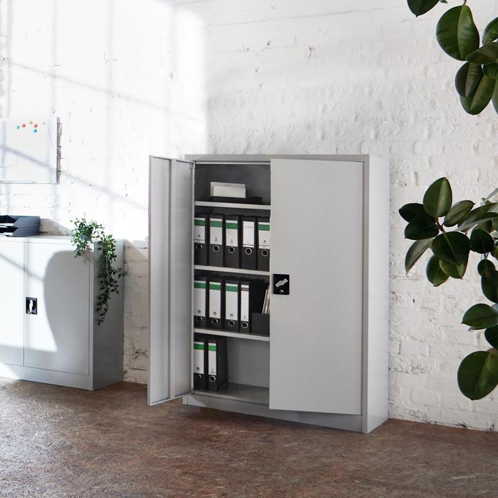 Produktbild tectake Aktenschrank (90 x 40 x 140 cm)