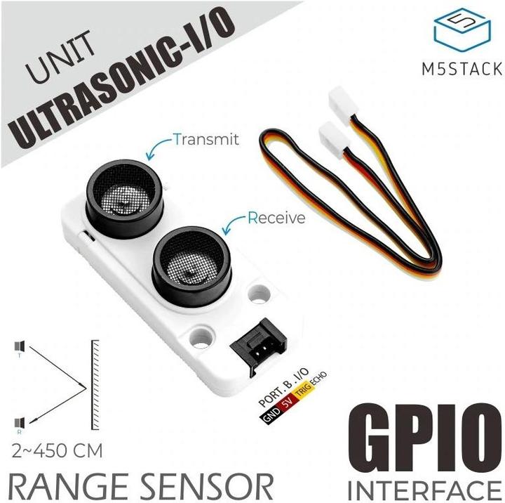 Actual product image M5Stack Ultrasonic distance sensor RCWL-9620